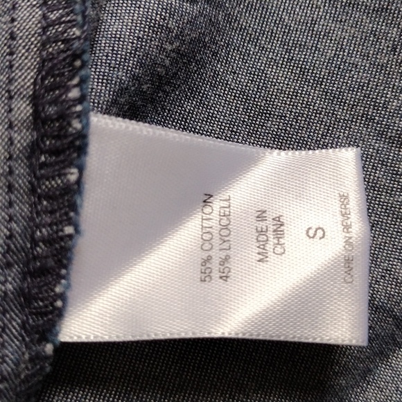 New York and Company jeans maxi dress S. - Picture 16 of 16